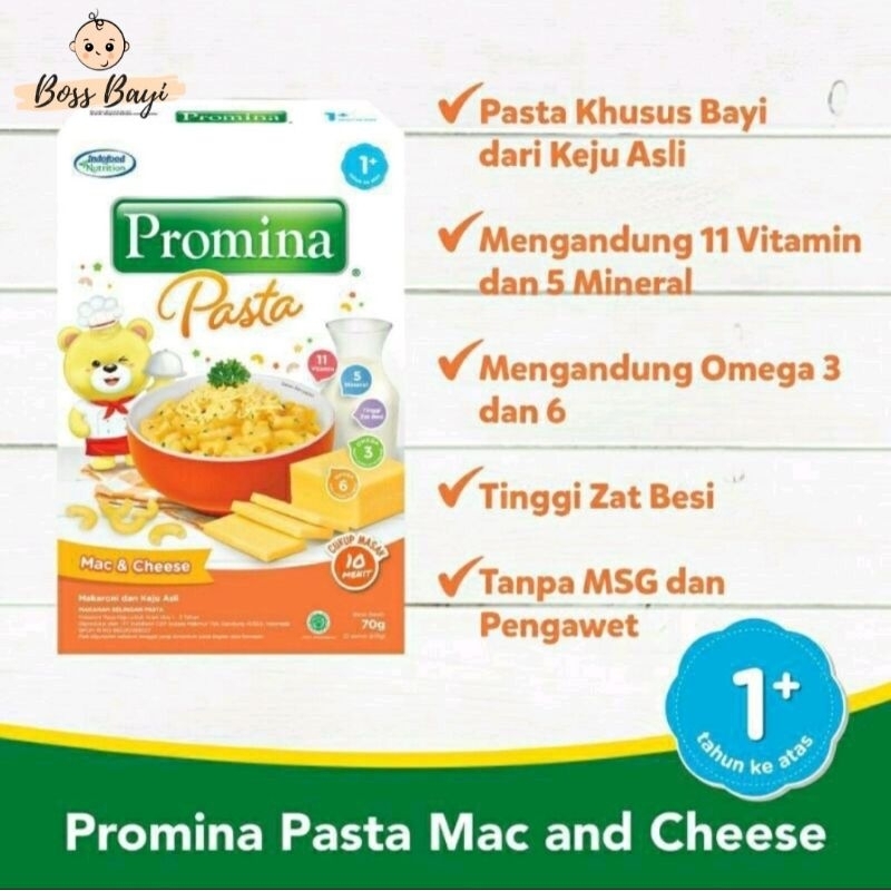 PROMINA - Pasta Bayi Creamy Chicken Spinach | Mac &amp; Cheese