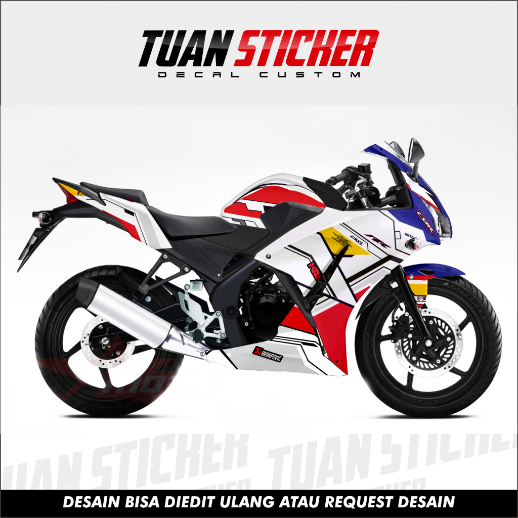 Sticker Decal Full body cbr 150r k45 decal cbr k45 stiker cbr k45 stiker motor cbr k45 gundam