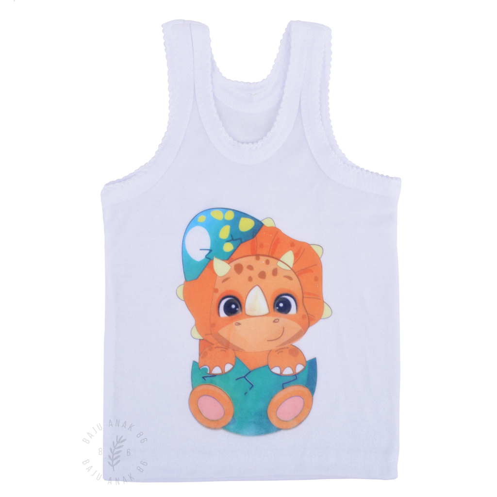 Singlet Motif / Kaos Dalam Bayi dan Anak - 022.4870