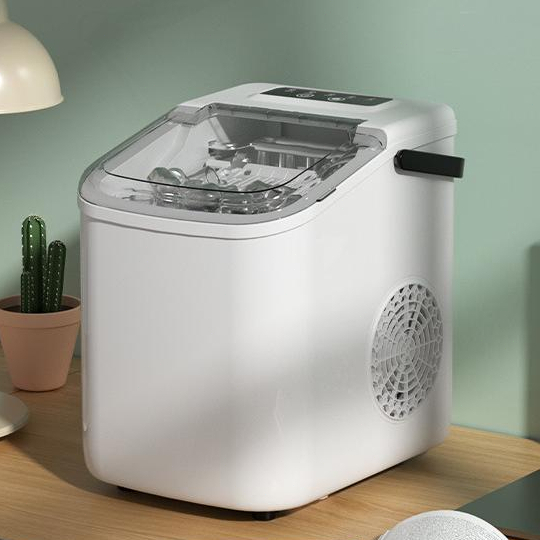 MESIN ICE Portable Ice Maker Dengan Handle 220v 105w mesin es batu Machine Mesin Es15kg/Hari