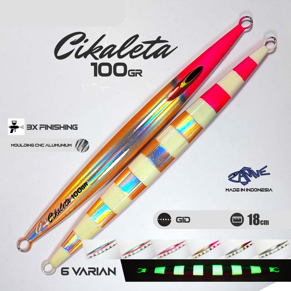 Metal Jig Zamve Cikaleta 100Gr Metal Jig 100Gr Metal Jig 100Gram