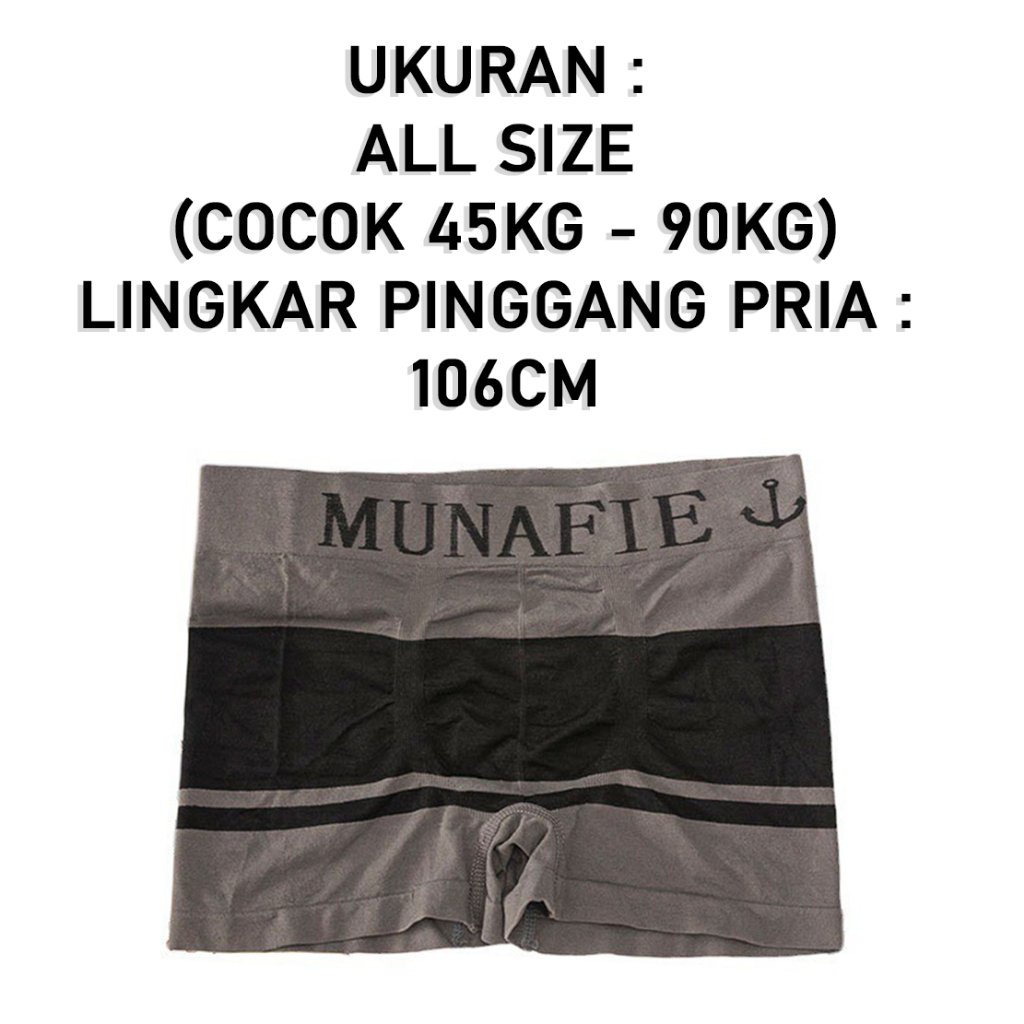 3SP | UWR30 Pakaian Celana Dalam Sempak Boxer Pria CD Kolor Cowok Man Underwear Murah