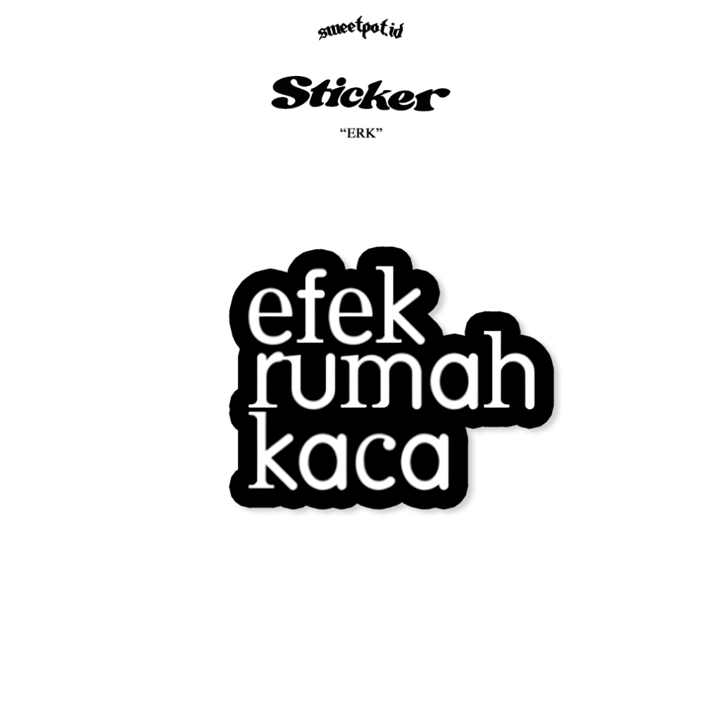 

(BISA COD) STICKER EFEK RUMAH KACA / STICKER BIJIAN / STICKER ECERAN / STICKER METAL / STICKER POP / STICKER INDIE / STICKER BAND/ BRITPOP