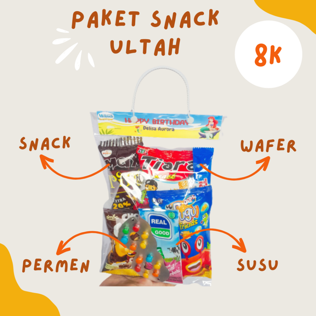 

Paket Snack Ulang Tahun Bingkisan Hampers Acara Anak
