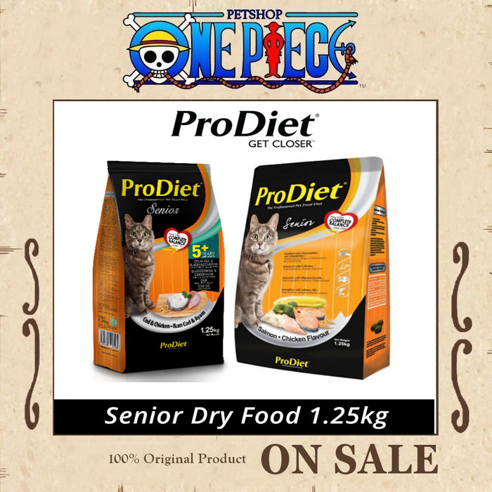 PROMO BUNDLE ProDiet Senior Salmon 1,25 kg / Pro Diet Cod & Chicken
