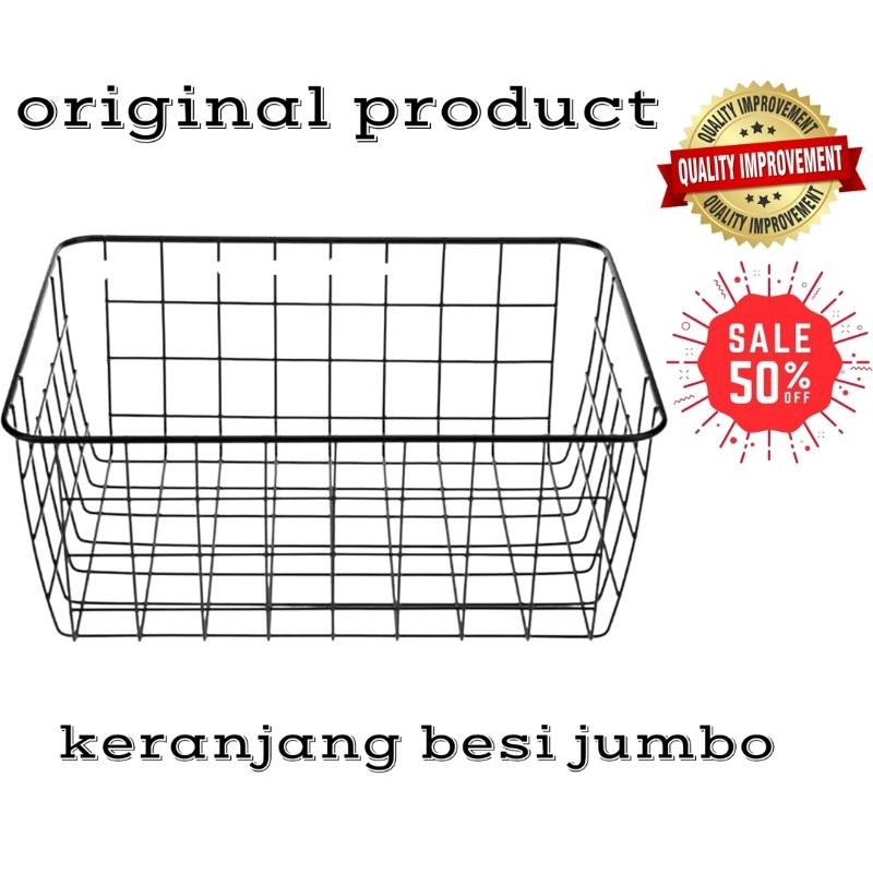 keranjang kotak ram besi
