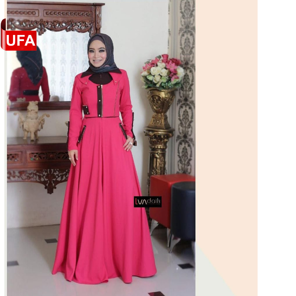 LVA DAILY Racolta - Magenta color - Dress elegan