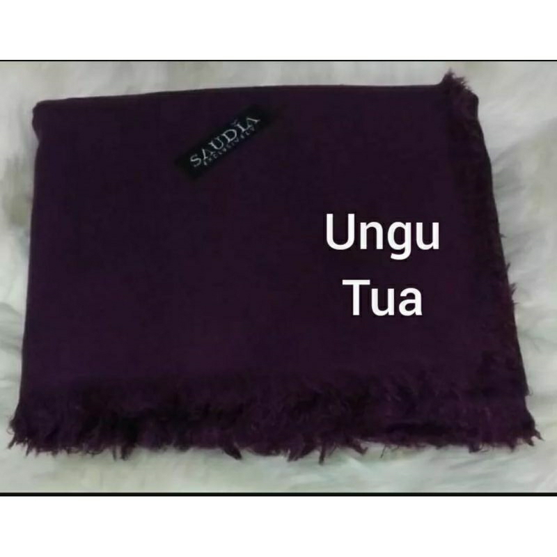 GRATIS ONGKIR JILBAB SAUDIA RAWIS HIJAB SEGIEMPAT RAWIS KERUDUNG SEKOLAH SAUDIA WARNA UNGU TUA