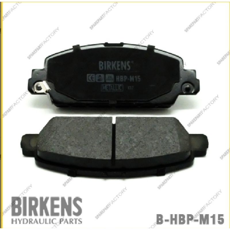 BIRKENS BRAKE PAD - KAMPAS REM DEPAN HRV / HR-V / ACCORD 2013