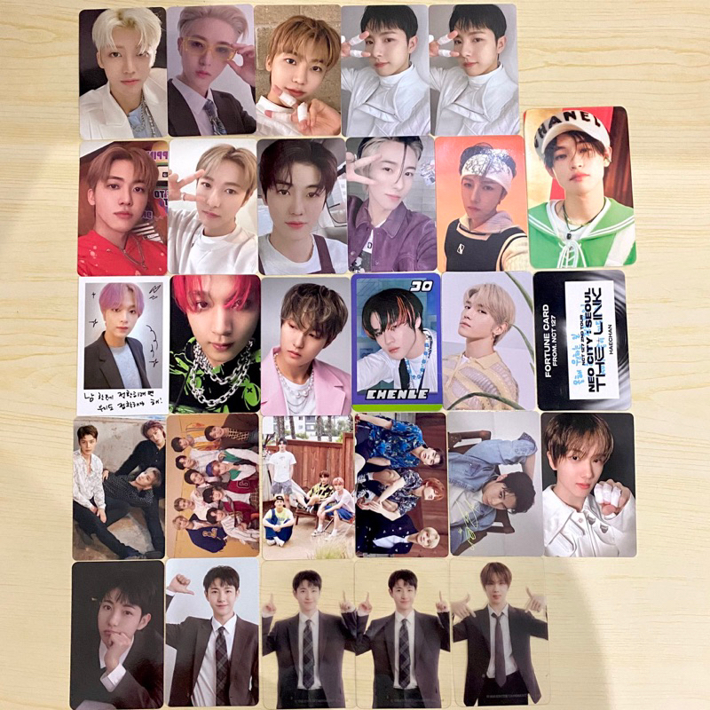 PC Photocard NCT Dream & 127 Renjun Jaemin Chenle Jisung Haechan Taeyong Doyoung Benefit Album Reson