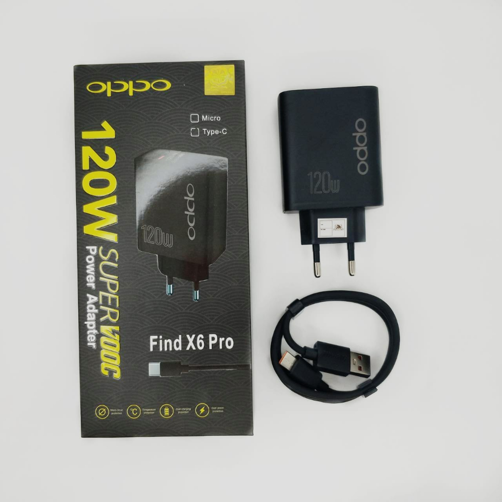 PROMO Charger Ori Oppo find x6 pro 120w black  Support super vooc Fastcharging BY.SULTAN