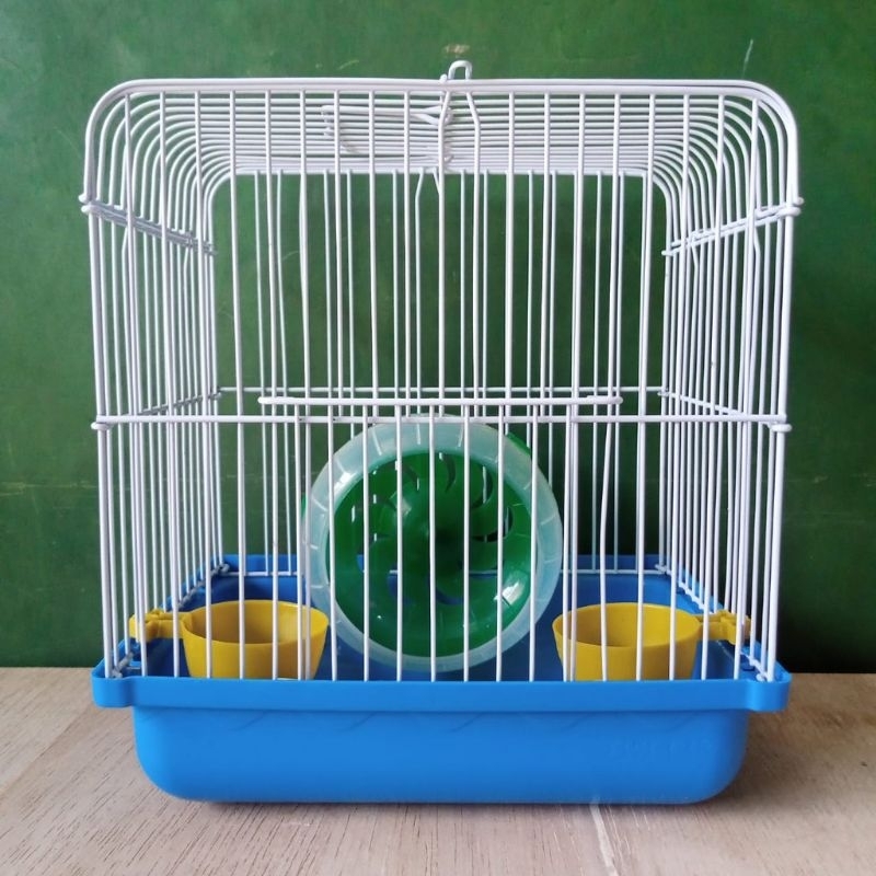 GPSS- Kandang Hamster Landak Mini Kualitas Premium Besi Tebal 20x15x24 Rumah Hamster Kandang Sugar Glider Kandang Kucing Kandang Burung Sugar Glider Kelinci