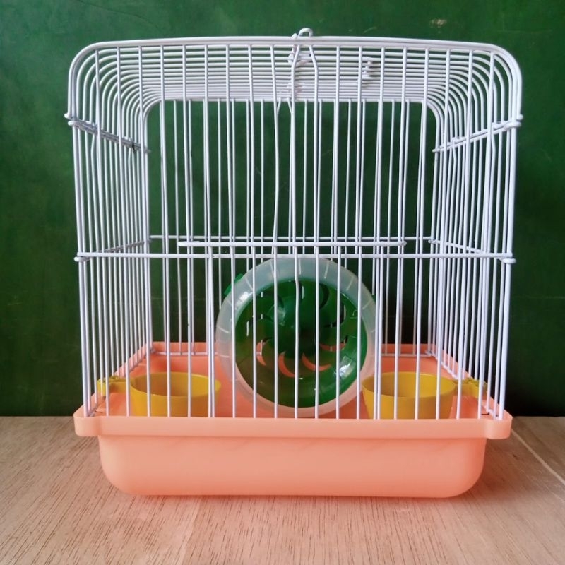 GPSS- Kandang Hamster Landak Mini Kualitas Premium Besi Tebal 20x15x24 Rumah Hamster Kandang Sugar Glider Kandang Kucing Kandang Burung Sugar Glider Kelinci