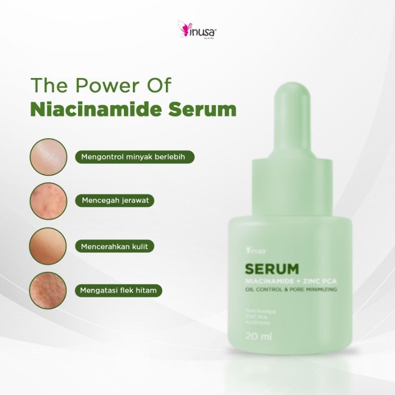 Inusa- Serum Niacinamide Zinc PCA Inusa Skincare