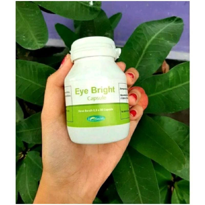 Eye bright Original Obat mata minus ampuh untuk mengatasi mata minus secara herbal