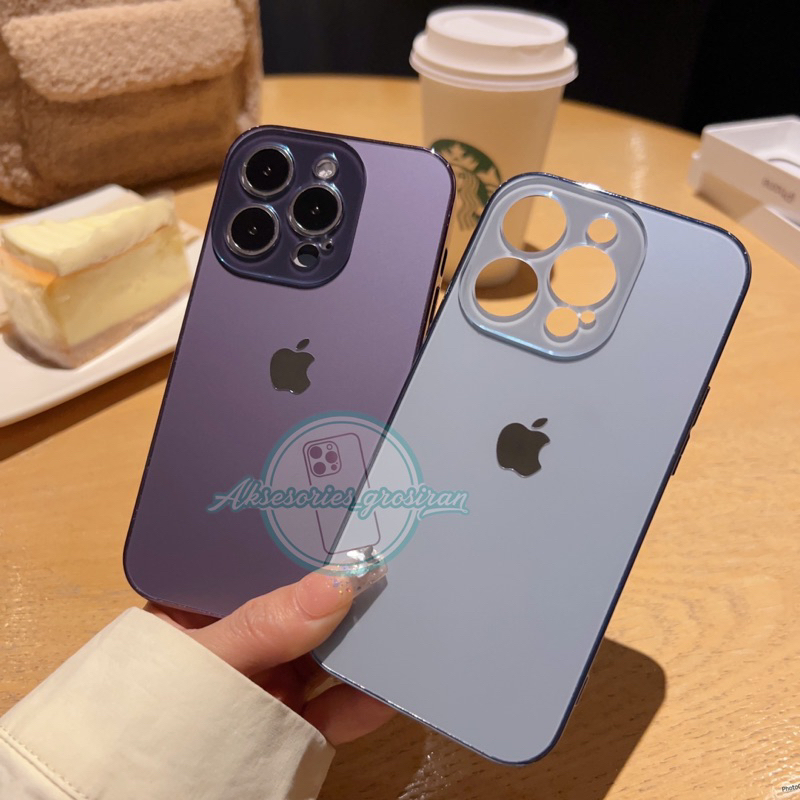 BEST SELLER !!! PREMIUM PRO LUX CHROME MATTE CASE IPHONE 11 12 13 14 PRO MAX PLUS