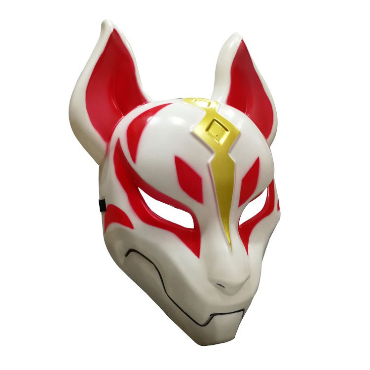 TOPENG FOX KITSUNE JAPAN FORTRESS NIGHT HALLOWEEN MASK JEPANG TRADISIONAL COSPLAY HALLOWMASK