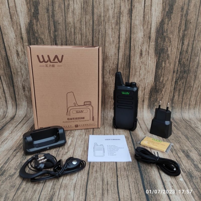 HT wlan HT Walkie Talkie handy Talky RADIO WLN KD-C1 isi 2 Unit  TERMURAH