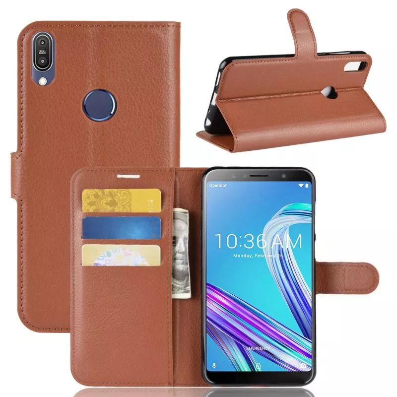 Case Flip Magnet Asus Zenfone Max Pro M1 Zenfone Max Pro M2 Zenfone Max M2 ZB633KL ZB631KL ZB601KL Softcase Silikon Dompet