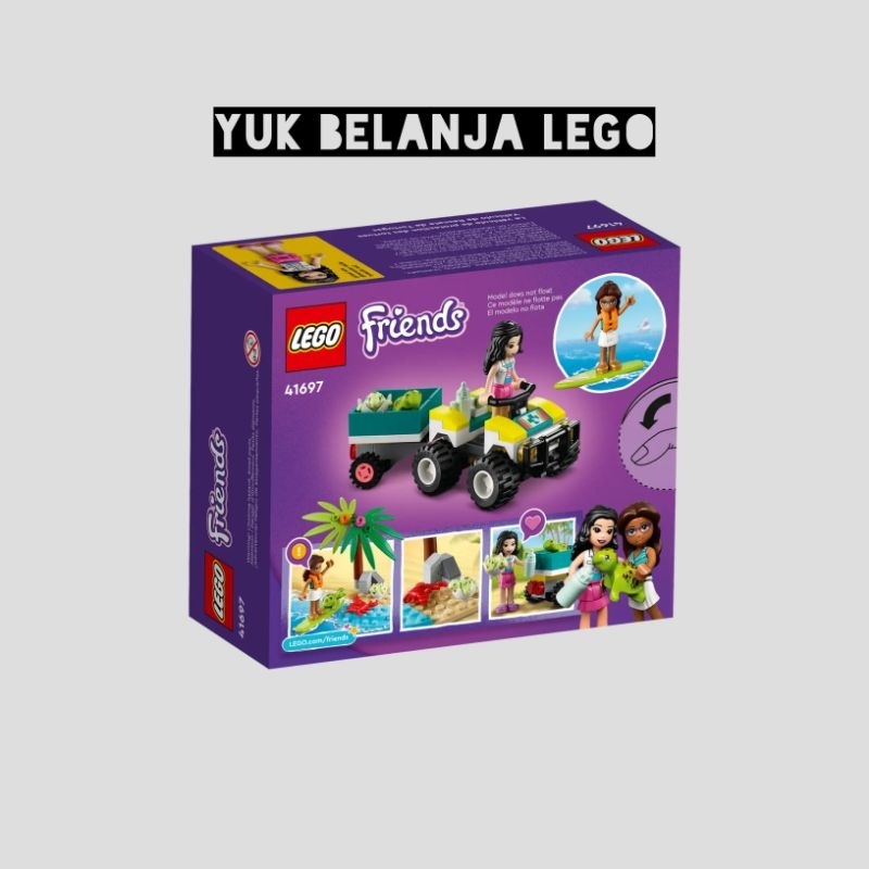 LEGO Friends 41697 Turtle Protection Vehicle (90 pieces)