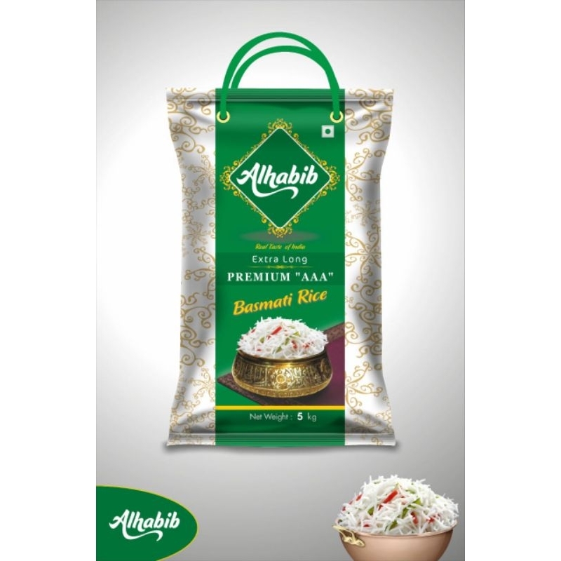 BERAS BASMATI ALHABIB 5KG SEGEL