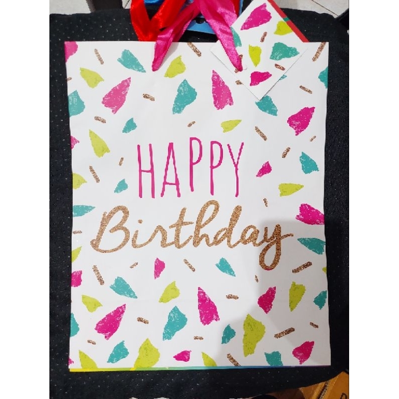 

paperbag 26x13.5x32cm bahan tebal per pcs