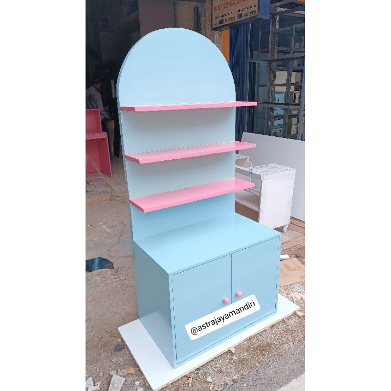 lemari display lemari file lemari loundry furniture custom new