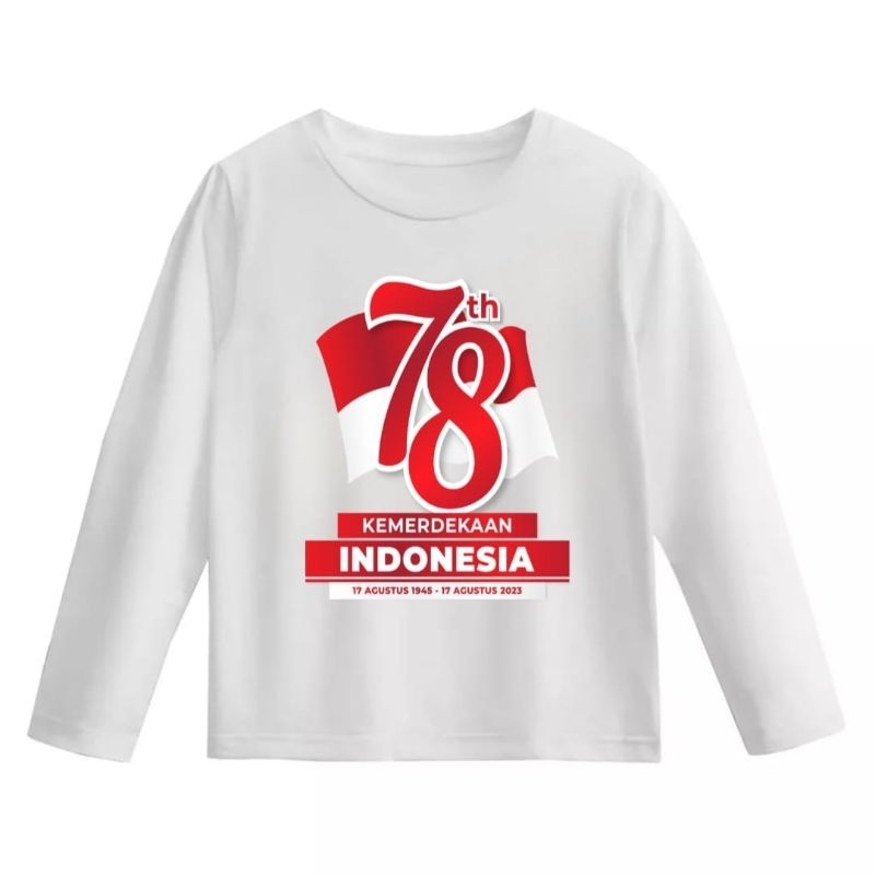 Kaos Anak LENGAN PANJANG KEMERDEKAAN