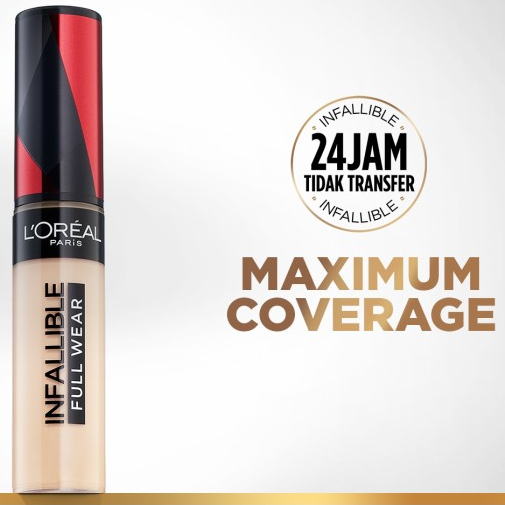 LOREAL PARIS INFALLIBLE MORE THAN CONCEALER MAKE UP (TAHAN LAMA&amp;WATERPROOF)