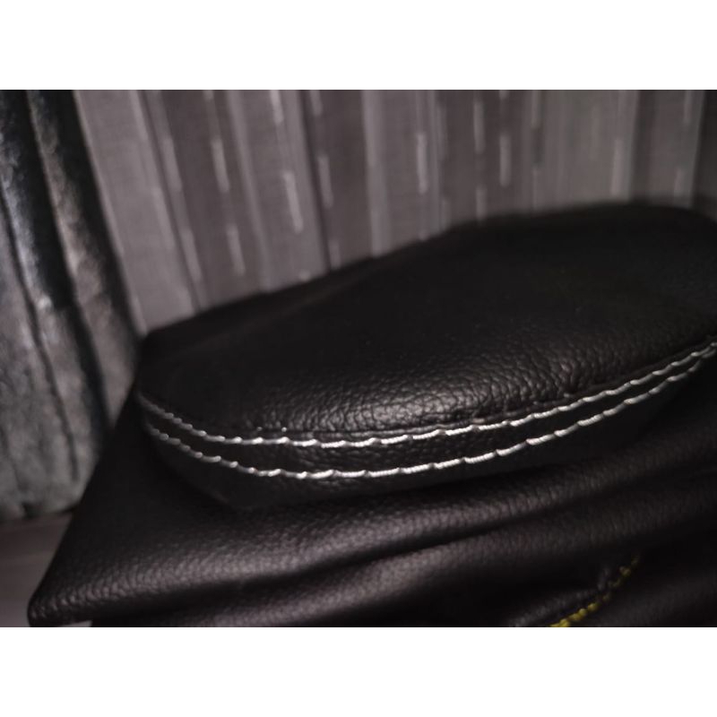 Kulit jok motor Mio soul bahan kulit Oscar-Kulit jok motor Yamaha Mio soul x ride