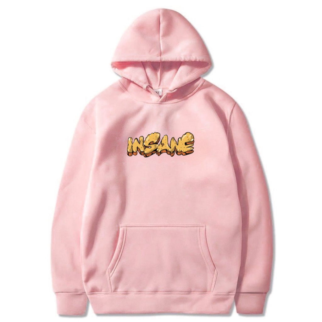 Hoodie Jumper INSANE Jaket Unisex Pria Wanita Size L - XXL