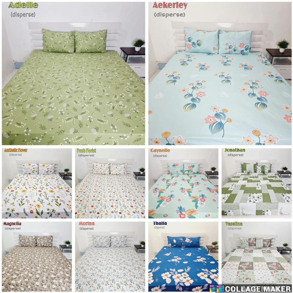 SPREI MOTIF FLOWER 2 - BUNGA KECIL - DAISY - RAMBAT