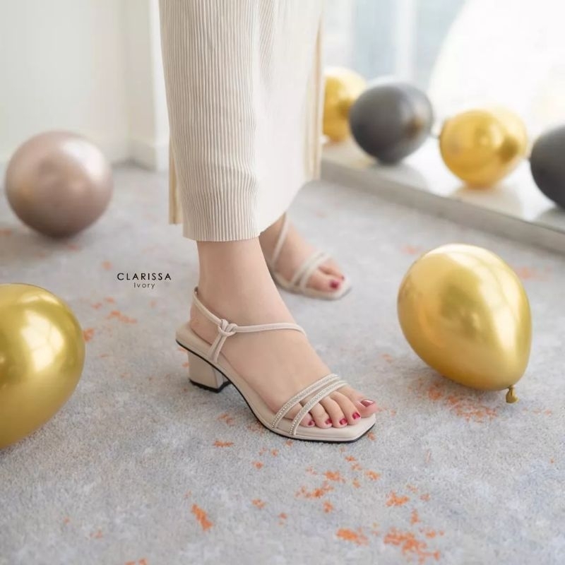 Damelia Melstore jkt Sandal heels wanita clarissa DAMELIA MELSTORE JKT