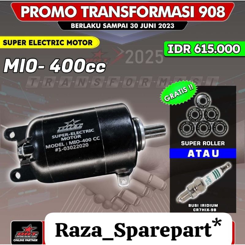 DINAMO STATER BORE UP BRT YAMAHA MIO SOUL MIO SPORTY 400 CC