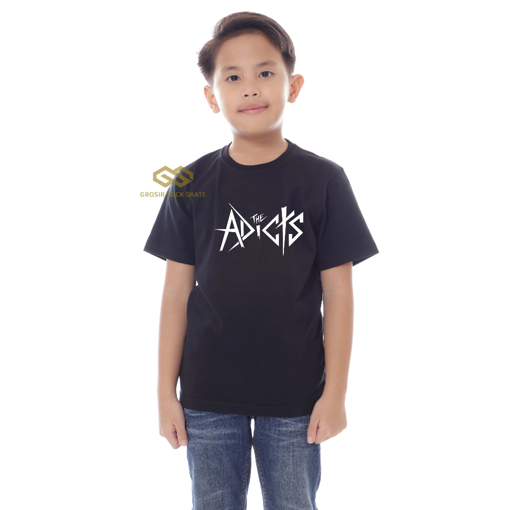 KAOS BAND ANAK/ KAOS MUSIK THE ADDICT USIA 1-12 TAHUN