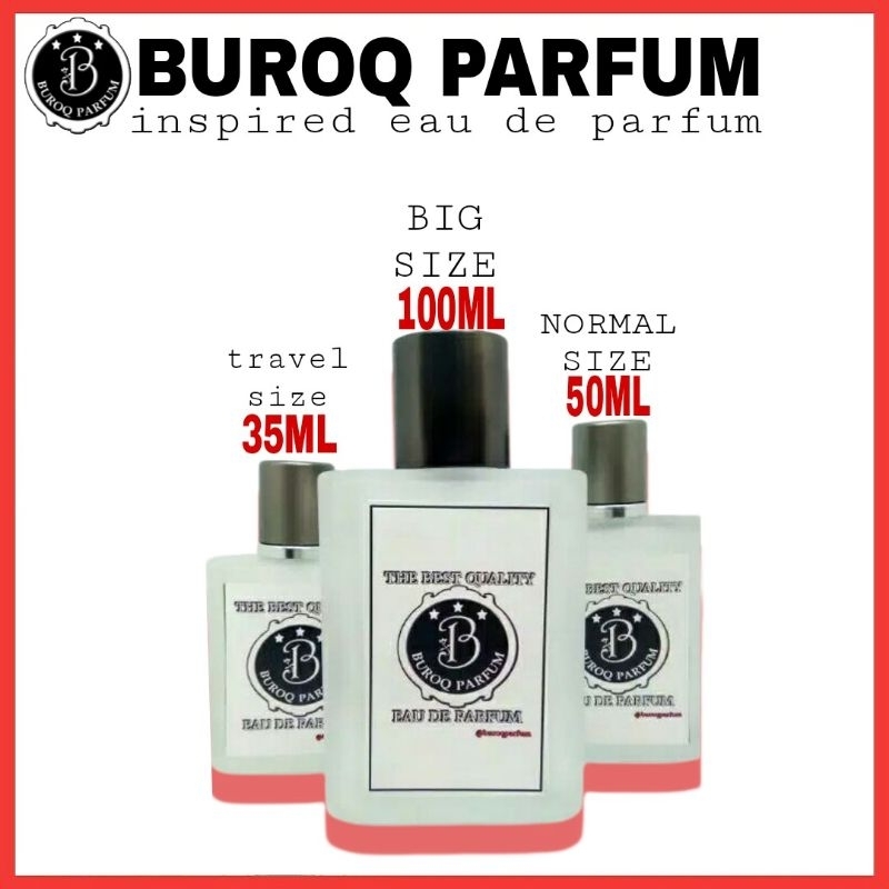 Buroq parfum refill wanita pria minyak wangi tahan lama by TechnicoFlor Indonesia