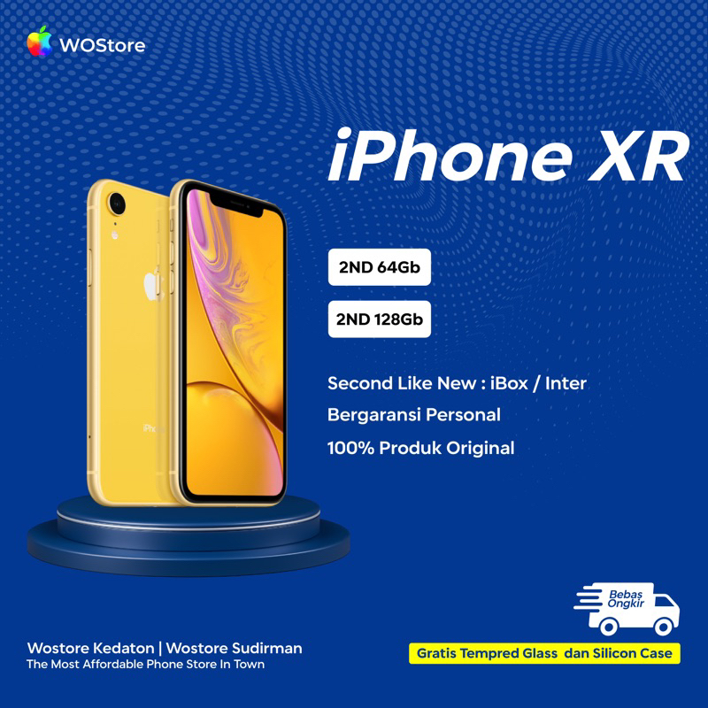 iPhone XR 64gb &amp; 128gb SECOND INTER