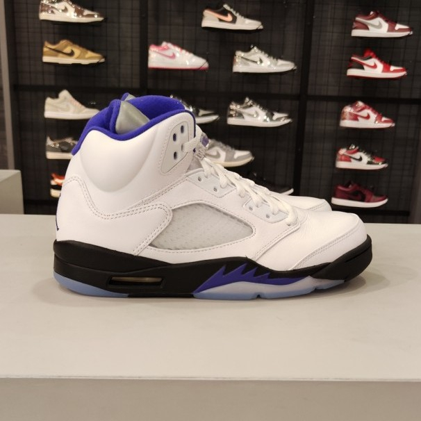 Nike Air Jordan 5 Retro Dark Concord Court Purple Original