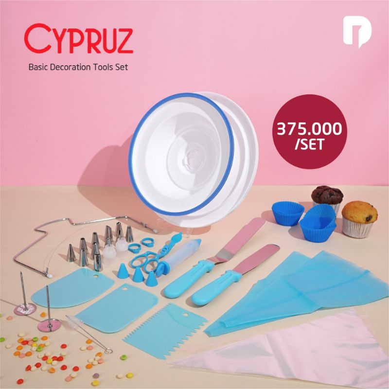 Cypruz Basic Decoration Tools Set