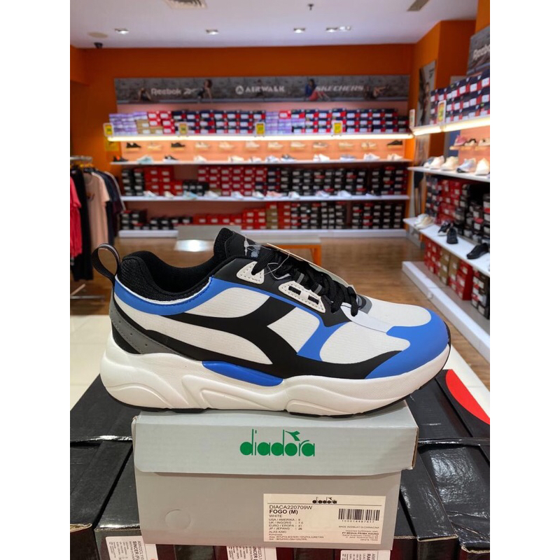 SALE ‼️Diadora Fogo White Men's Shoes Original harga normal 549.000