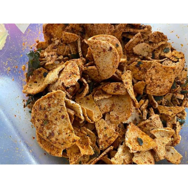 

basreng bulat pedas daun jeruk