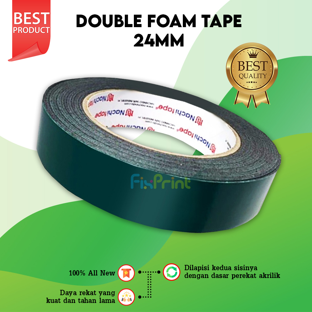 

Double Tape Foam Tape 24mm Double Tape Daya Rekat Kuat Dan Tahan Lama