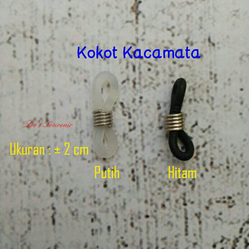 Kokot Kacamata Hitam & Putih