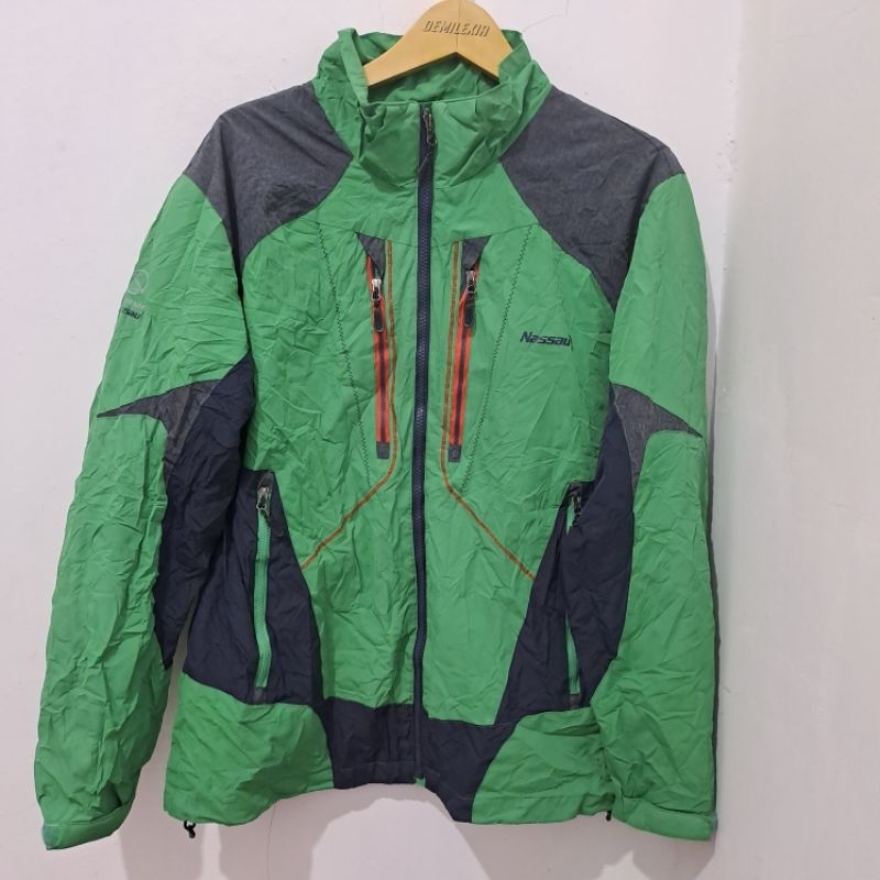 Jaket Sport Olahraga Outdoor, Jaket Lari, Jaket Gunung Hiking Pria Wanita - Nassau Size L