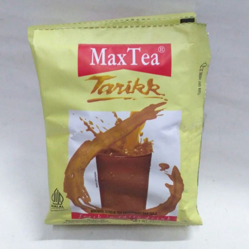 

Max Tea Bubuk Teh Tarik Susu dan Gula Instant 1 Pack ( 5 sachet x 25 gram )