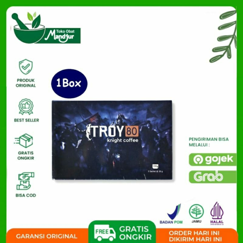 

Kopi Troy 80 Knight Coffee Penambah Stamina Dalam Bercinta - 1 Box