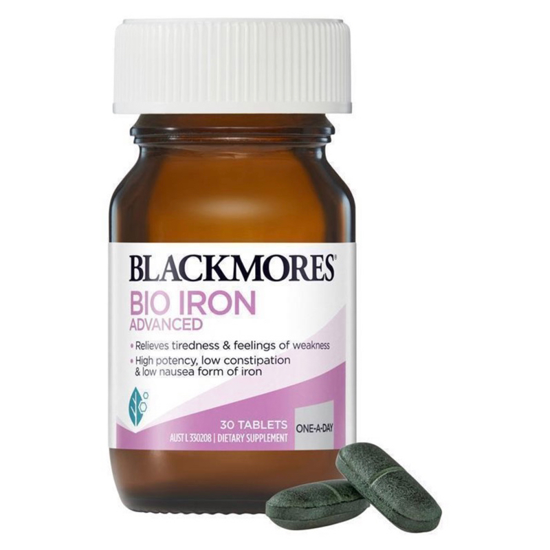 Blackmores Bio Iron Advanced 30 Tablets (Exp 02/2025)