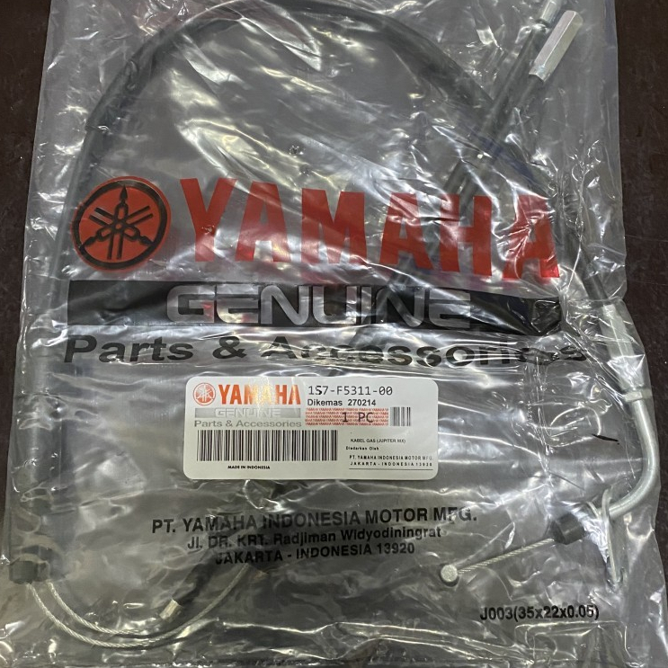 1S7 KABEL GAS THROTTLE TALI YAMAHA SELANG MOTOR JUPITER MX OLD LAMA