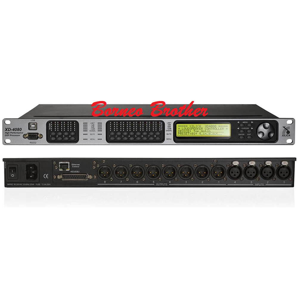 Xilica XD-4080 Original Speaker Management / DLMS 4 in/8 out