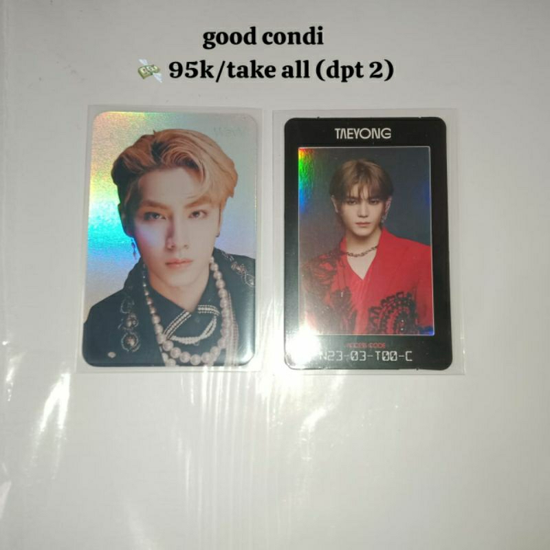 pc xiaojun kickback holo + ac taeyong (Take All)